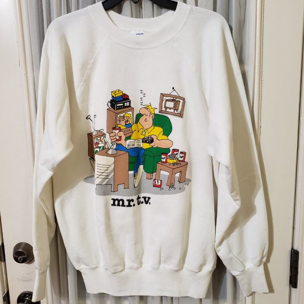 Mr. T. V. crewneck sweatshirt